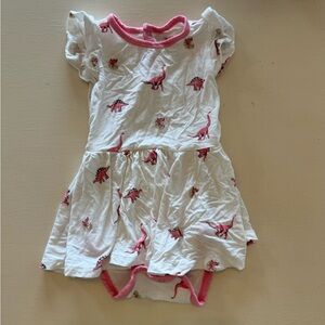 Kyte Baby Rose Jurassic Twirl Bodysuit Dress